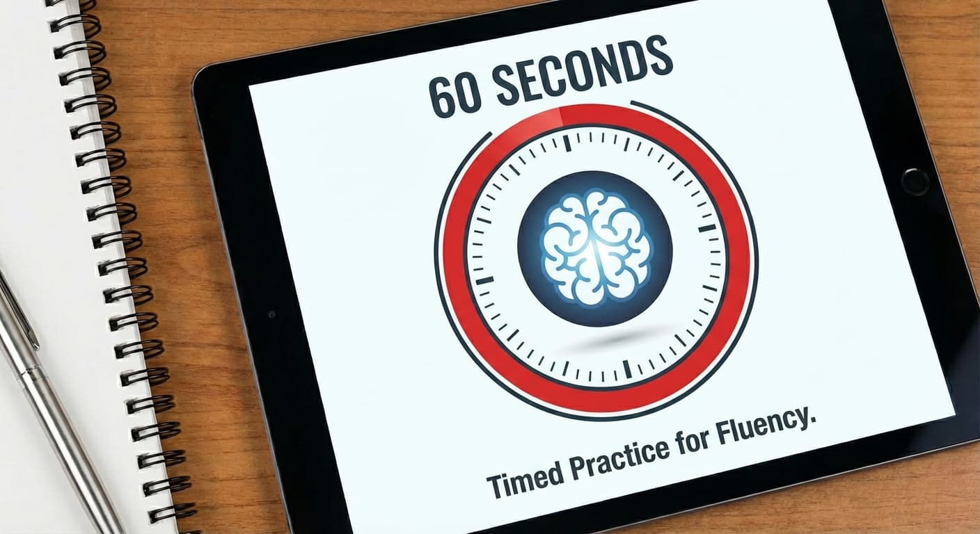 Calendar showing consistent daily practice streaks for SAFMEDS study habits